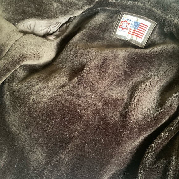 Vintage A-One Genuine Leather Motorcycle Jacket - Picture 4 of 4